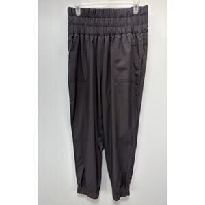 AS Revival Women's Athletic High Rise Joggers Pockets Gray Size Large